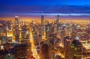 chicago skyline PP5GDSK Chicago Skyline
