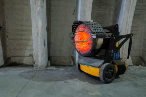 shutterstock 1605367663 Heavy,Duty,Industrial,Heater,Blowing,Hot,Air,In,Cold,Building