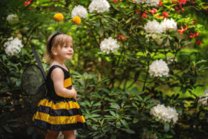 shutterstock 1487956184 Happy,Little,Girl,Wearing,A,Costume,Of,Bee,Walking,Near