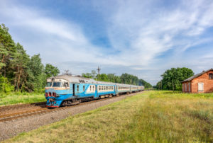 childrens engine Sumy,,Ukraine,-,Summer,2021:,Old,Diesel,Train,Dr1,Travels