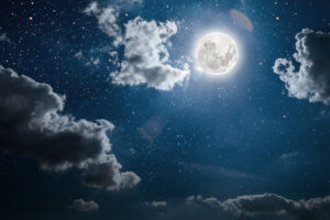 childrens moon Backgrounds,Night,Sky,With,Stars,And,Moon,And,Clouds.