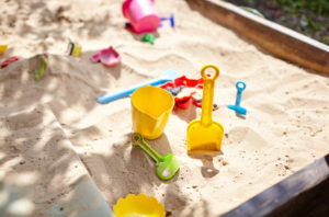 attraction sandbox Sandbox,Outdoor.,Children's,Wooden,Sandbox,With,Various,Toys,For,The