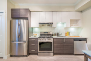 forgotten places appliances Modern,,Bright,,Clean,,Kitchen,Interior,With,Stainless,Steel,Appliances,In