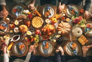 thanksgiving cover Group,Of,Friends,Or,Family,Members,Giving,Thanks,To,God