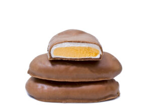what if easter mice Fresh,Chocolate,Marshmallow,Easter,Eggs,Stacked,On,A,White,Background