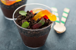 pest foods dirt cups Children,Chocolate,Pudding,Dessert,In,A,Cup,Called,Dirt,And