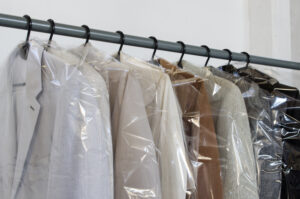 clothes moth dry cleaning Rack,With,Clean,Coats,After,Dry,Cleaning,On,A,Dry