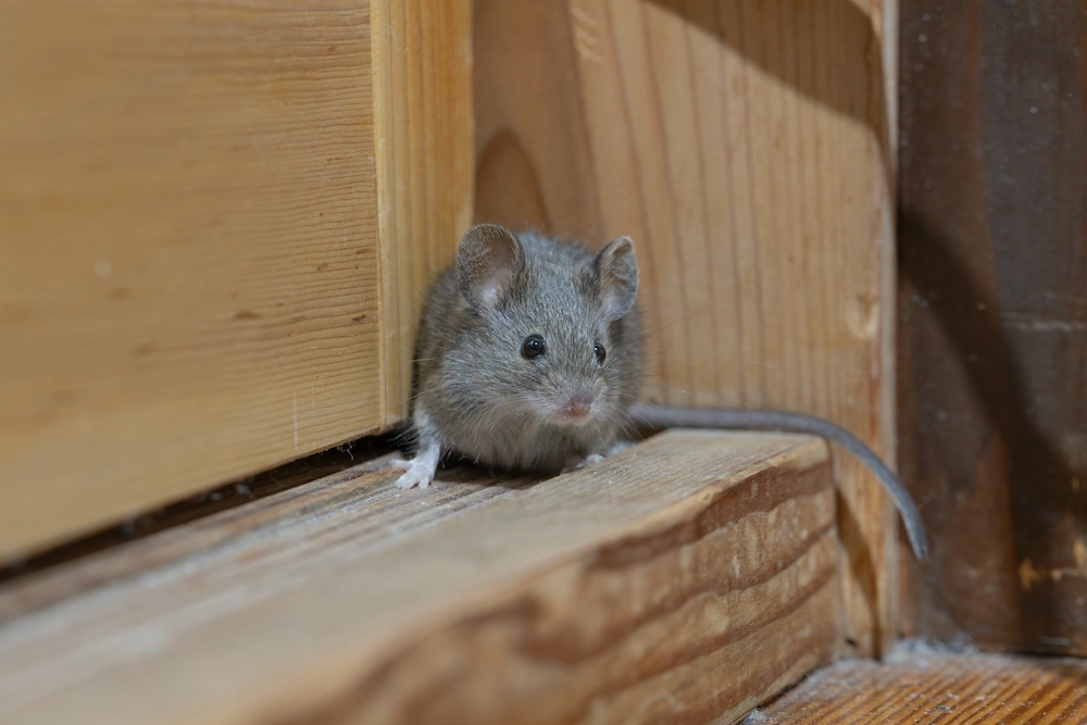 rat in wall